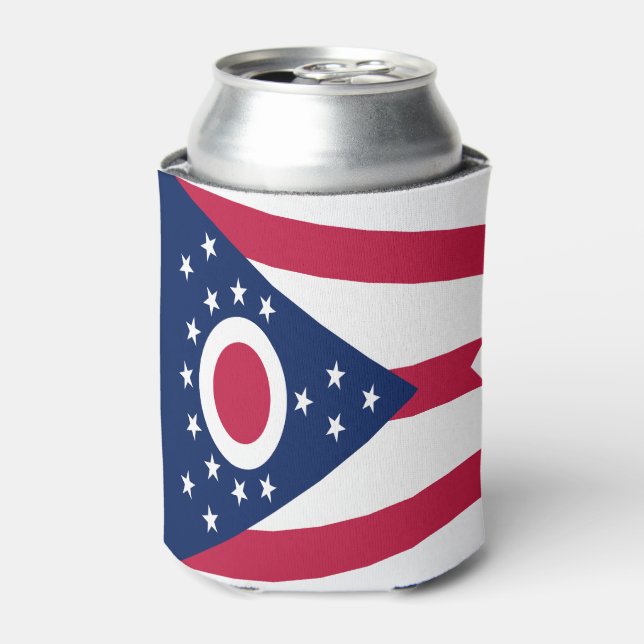 Staatsflagge Ohio Dosenkühler (Kanne Vorderseite)