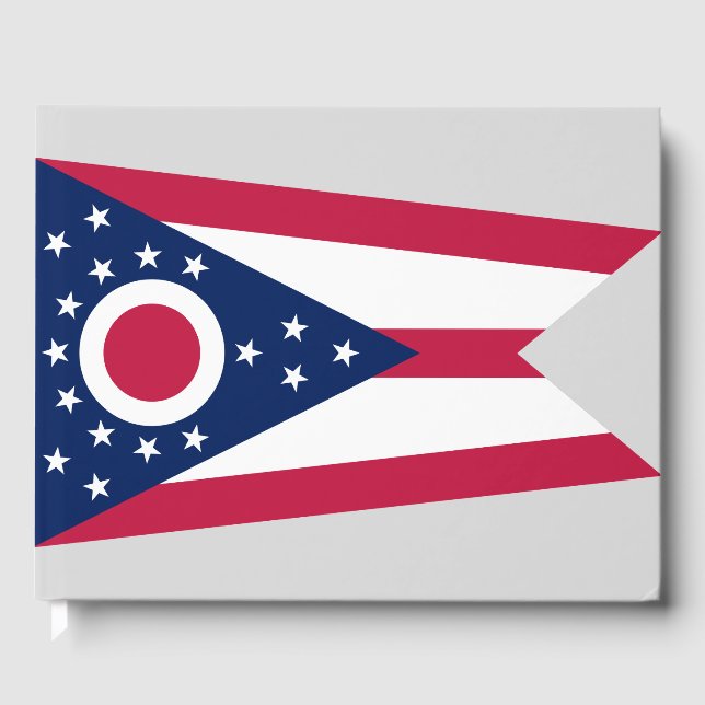 Staatsflagge Ohio Gästebuch (Vorderseite)