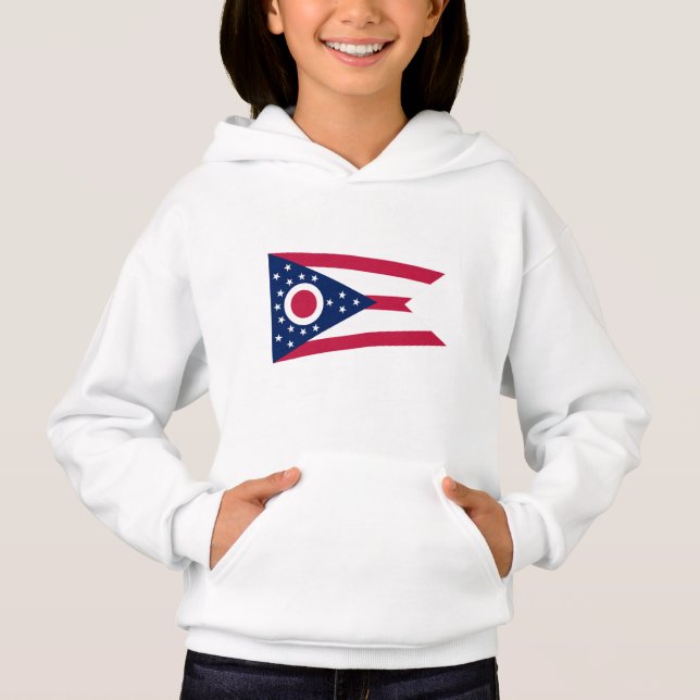 Staatsflagge Ohio Hoodie (Vorderseite)