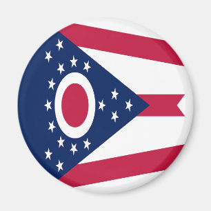 Staatsflagge Ohio Magnet