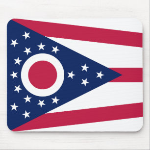 Staatsflagge Ohio Mousepad