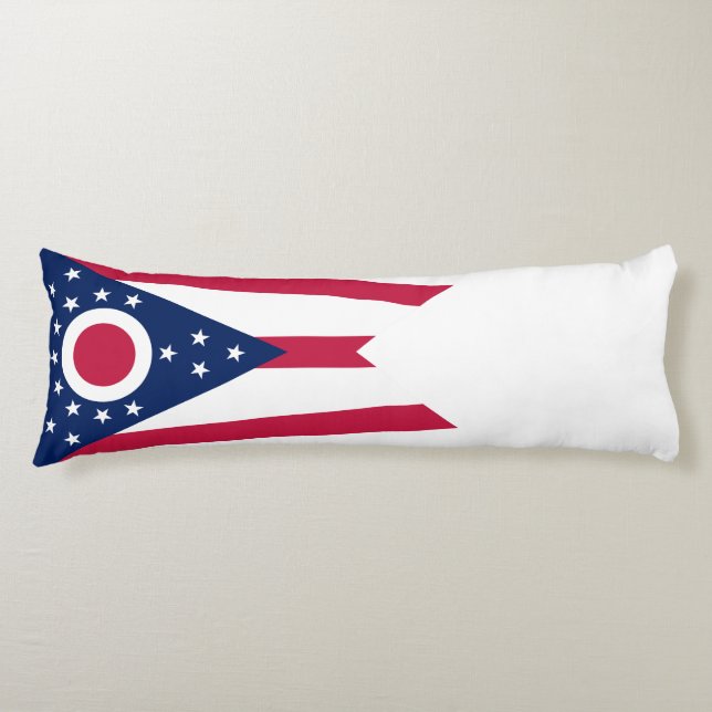 Staatsflagge Ohio Seitenschläferkissen (Vorderseite)