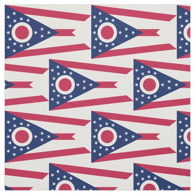 Staatsflagge Ohio Stoff (Muster)