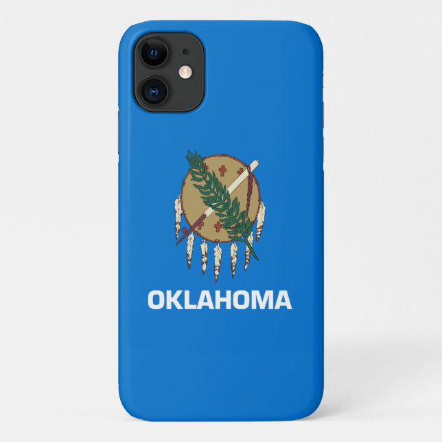 Staatsflagge Oklahoma Case-Mate iPhone Hülle (Rückseite)