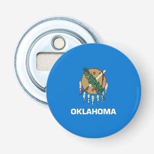 Staatsflagge Oklahoma Flaschenöffner