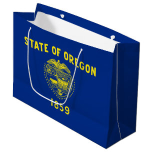 Staatsflagge Oregon Große Geschenktüte