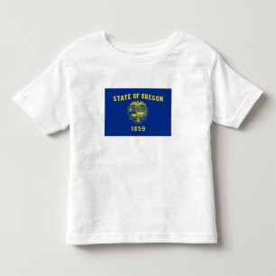 Staatsflagge Oregon Kleinkind T-shirt