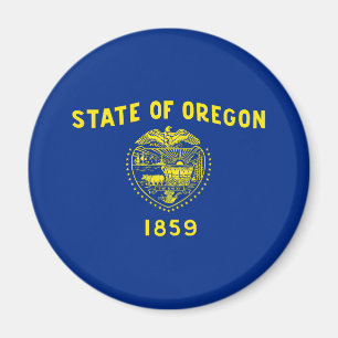 Staatsflagge Oregon Magnet