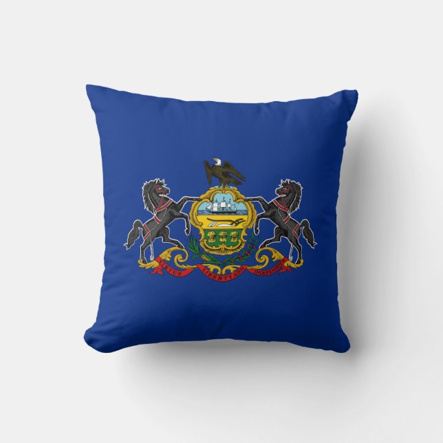 Staatsflagge Pennsylvania Kissen (Vorderseite)
