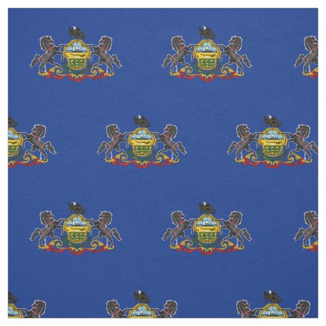 Staatsflagge Pennsylvania Stoff (Muster)