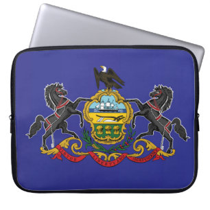 Staatsflagge Pennsylvania, USA Laptopschutzhülle