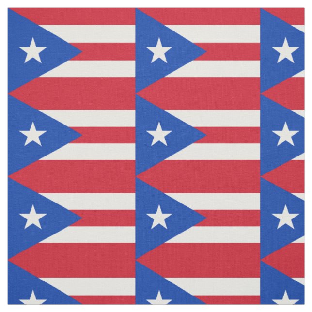Staatsflagge Puerto Rico Stoff (Muster)