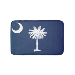 Staatsflagge South Carolina, USA Badematte