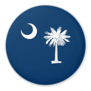 Staatsflagge Süd-Carolina Keramikknauf