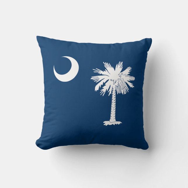 Staatsflagge Süd-Carolina Kissen (Vorderseite)