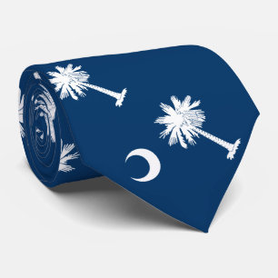 Staatsflagge Süd-Carolina Krawatte