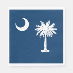 Staatsflagge Süd-Carolina Serviette