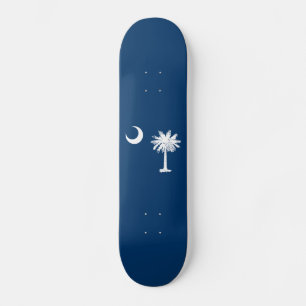 Staatsflagge Süd-Carolina Skateboard