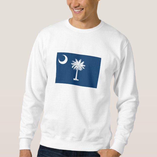 Staatsflagge Süd-Carolina Sweatshirt (Vorderseite)