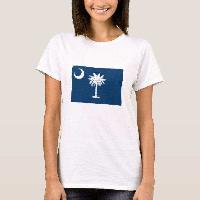 Staatsflagge Süd-Carolina T-Shirt (Vorderseite)