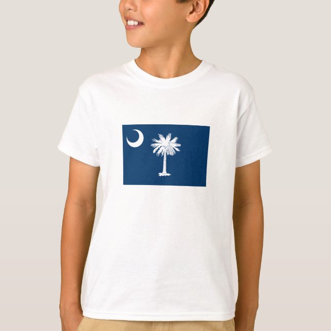 Staatsflagge Süd-Carolina T-Shirt (Vorderseite)