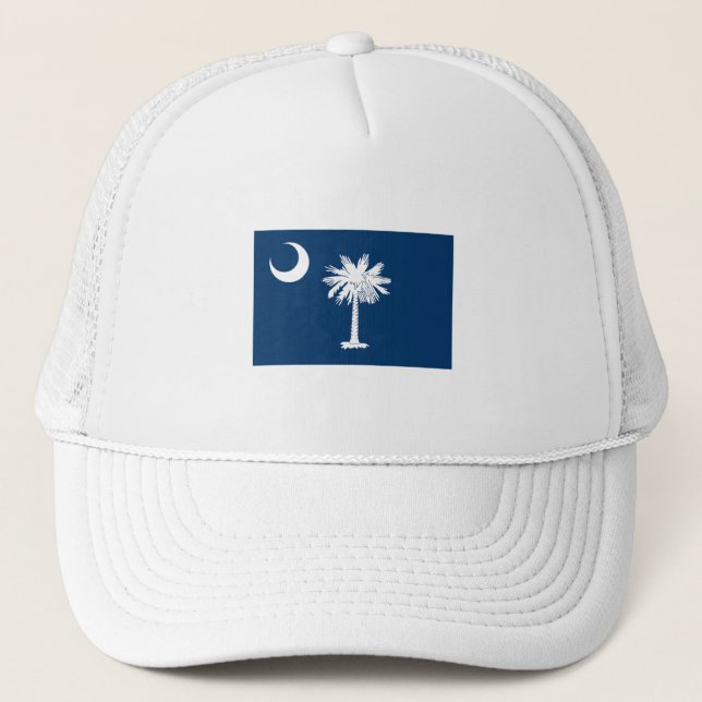 Staatsflagge Süd-Carolina Truckerkappe (Vorderseite)