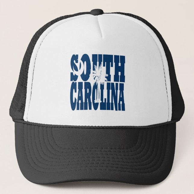 Staatsflagge Süd-Carolina Truckerkappe (Vorderseite)