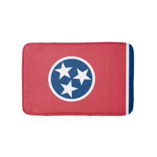 Staatsflagge Tennessee, USA Badematte