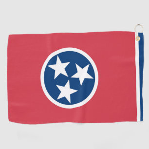 Staatsflagge Tennessee, USA Golfhandtuch