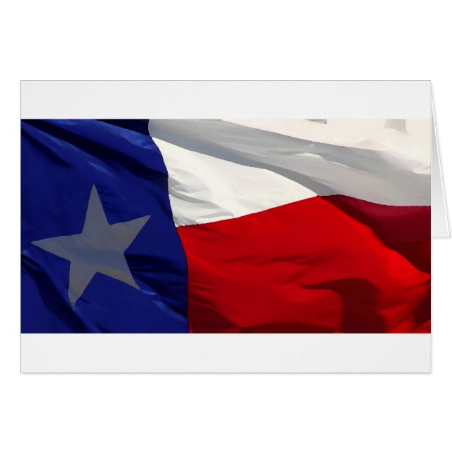 Staatsflagge Texas (Vorderseite (Horizontal))