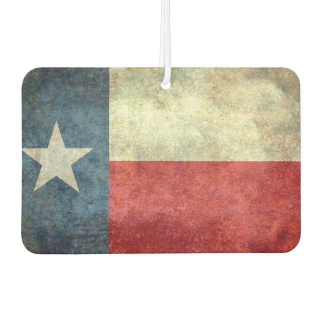 Staatsflagge Texas Autolufterfrischer (Vorderseite)