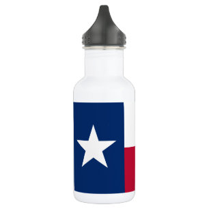 Staatsflagge Texas Edelstahlflasche
