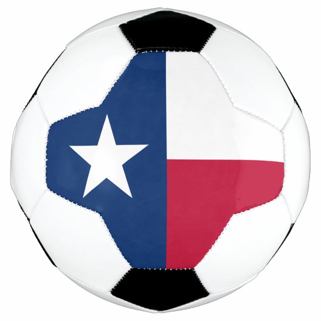 Staatsflagge Texas Fußball (Vorderseite)
