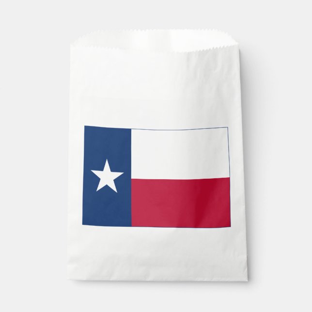Staatsflagge Texas Geschenktütchen (Vorderseite)