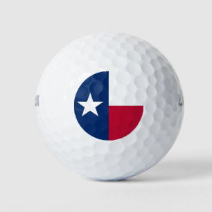 Staatsflagge Texas Golfball