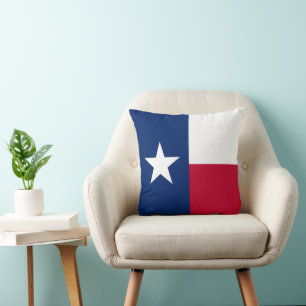 Staatsflagge Texas Kissen