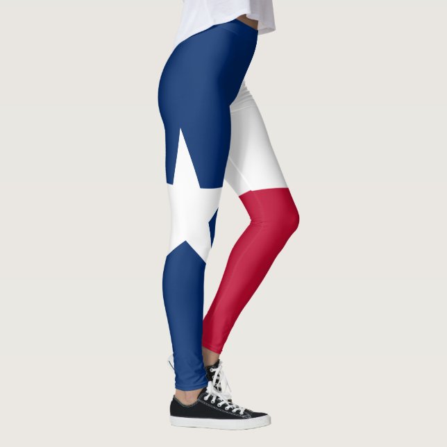 Staatsflagge Texas Leggings (Rechts)