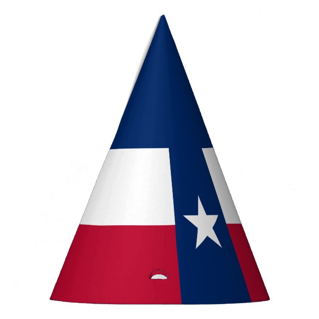 Staatsflagge Texas Partyhütchen (Links)