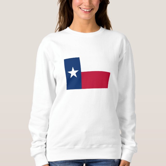 Staatsflagge Texas Sweatshirt (Vorderseite)