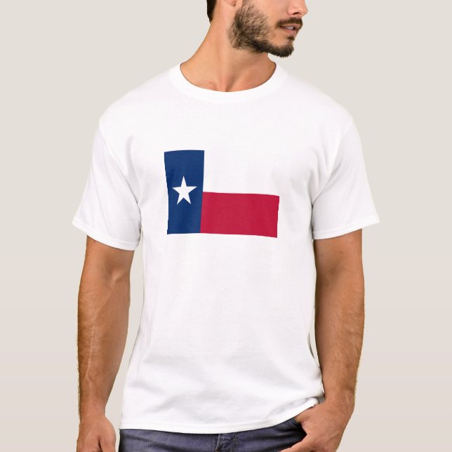 Staatsflagge Texas T-Shirt (Vorderseite)