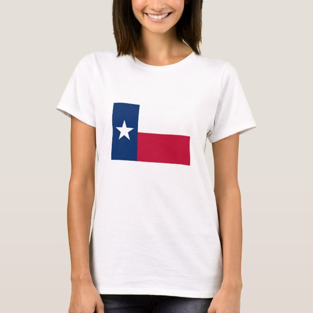 Staatsflagge Texas T-Shirt (Vorderseite)