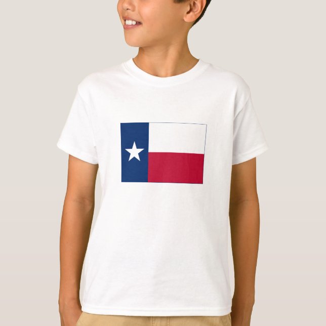 Staatsflagge Texas T-Shirt (Vorderseite)
