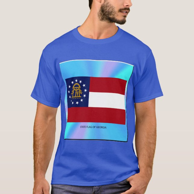 Staatsflagge Unisex T-Shirt (Vorderseite)