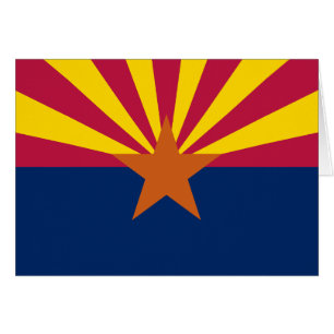 Staatsflagge von Arizona