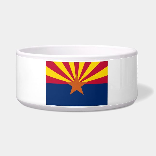 Staatsflagge von Arizona Napf (Vorderseite)