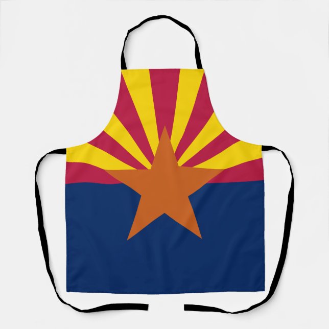 Staatsflagge von Arizona Schürze (Vorderseite)