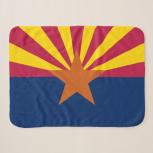 Staatsflagge von Arizona Sherpadecke