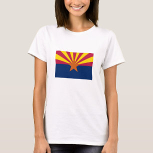 Staatsflagge von Arizona T-Shirt