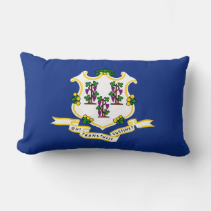 Staatsflagge von Connecticut Lendenkissen
