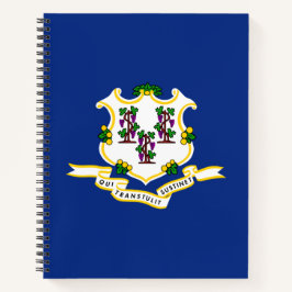 Staatsflagge von Connecticut Notizbuch